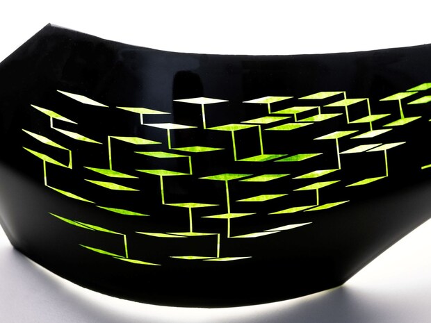 bumper after laser processing