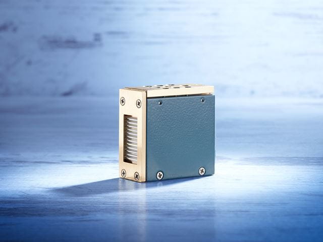 Vertical diode laser stack