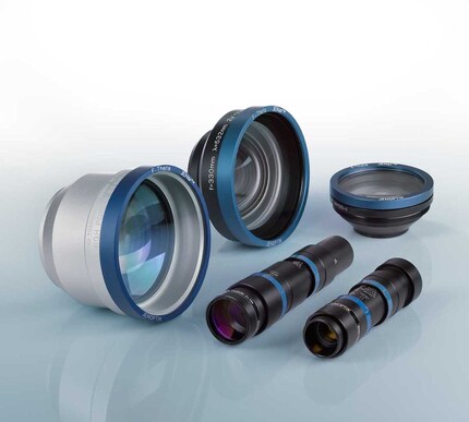 Optics for Laser material processing: Beam Expanders and F-Theta lenses