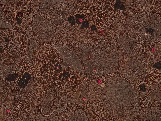 Copper etched