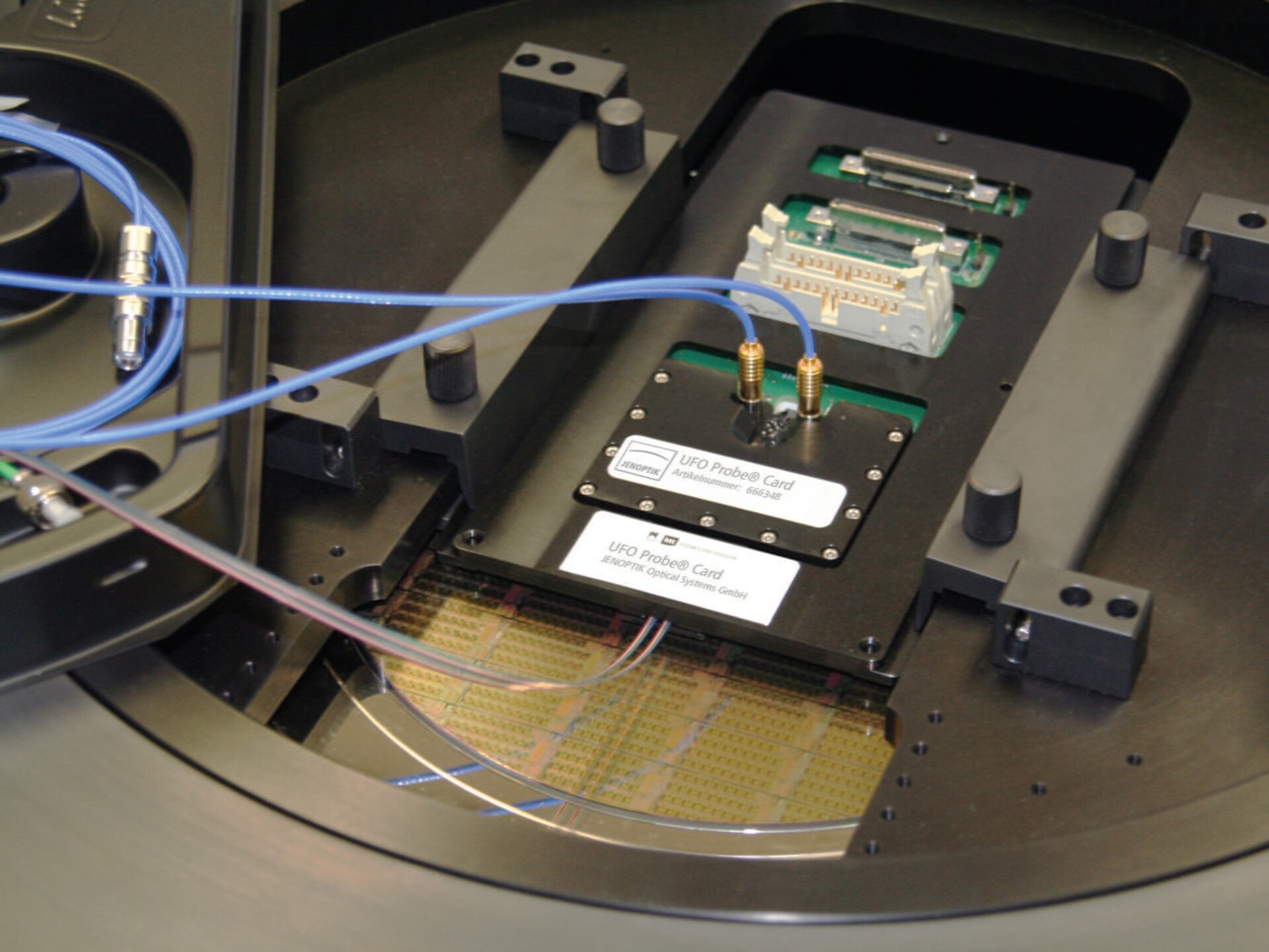 Ultrafast optoelectronic probe card UFO Probe® Card Jenoptik