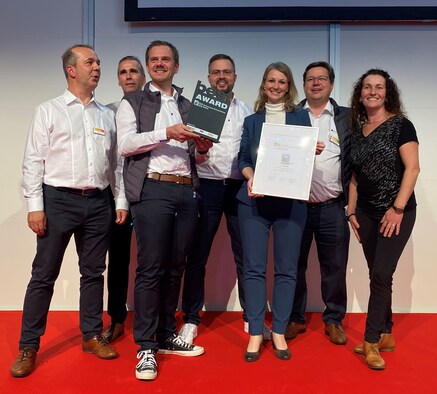 Jenoptik Team gewinnt "best award" auf Fachmesse Blechexpo