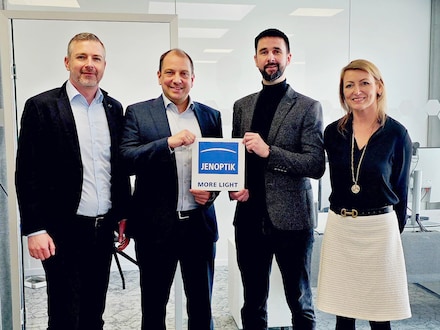 SMS management with Jenoptik logo on the occasion of the acquisition of FIMA ITS