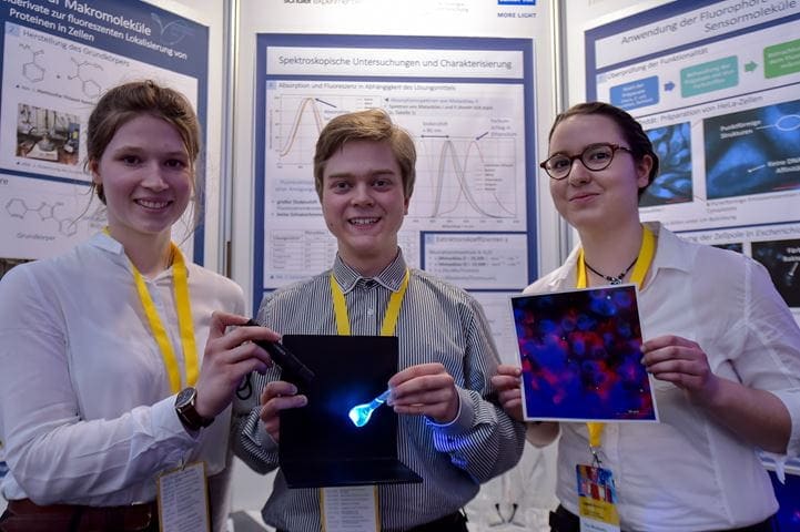 Participants at Jugend forscht