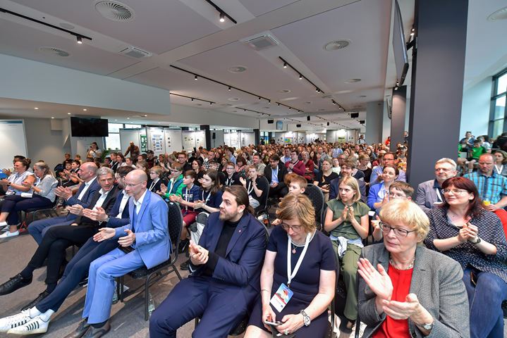View of the audience during the award ceremony