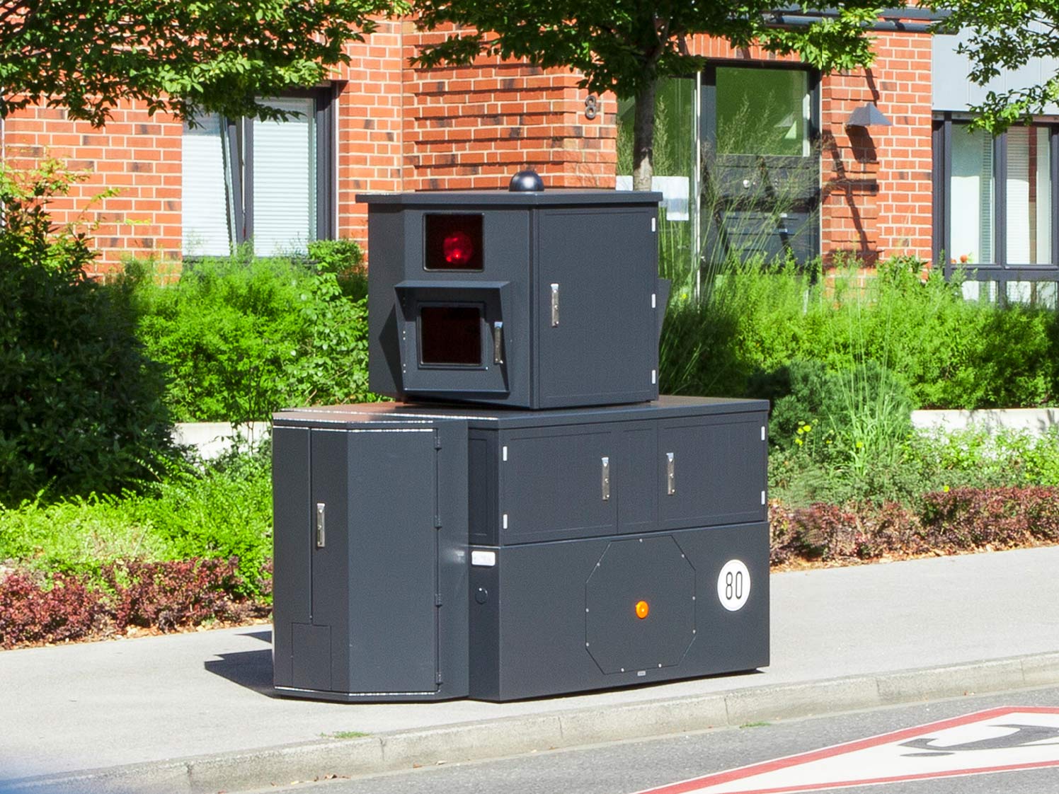 Semi-stationary speed enforcement system