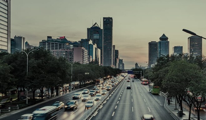 City traffic