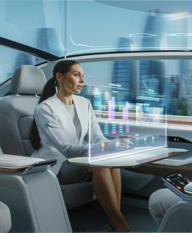 Passive passengers in self-driving car